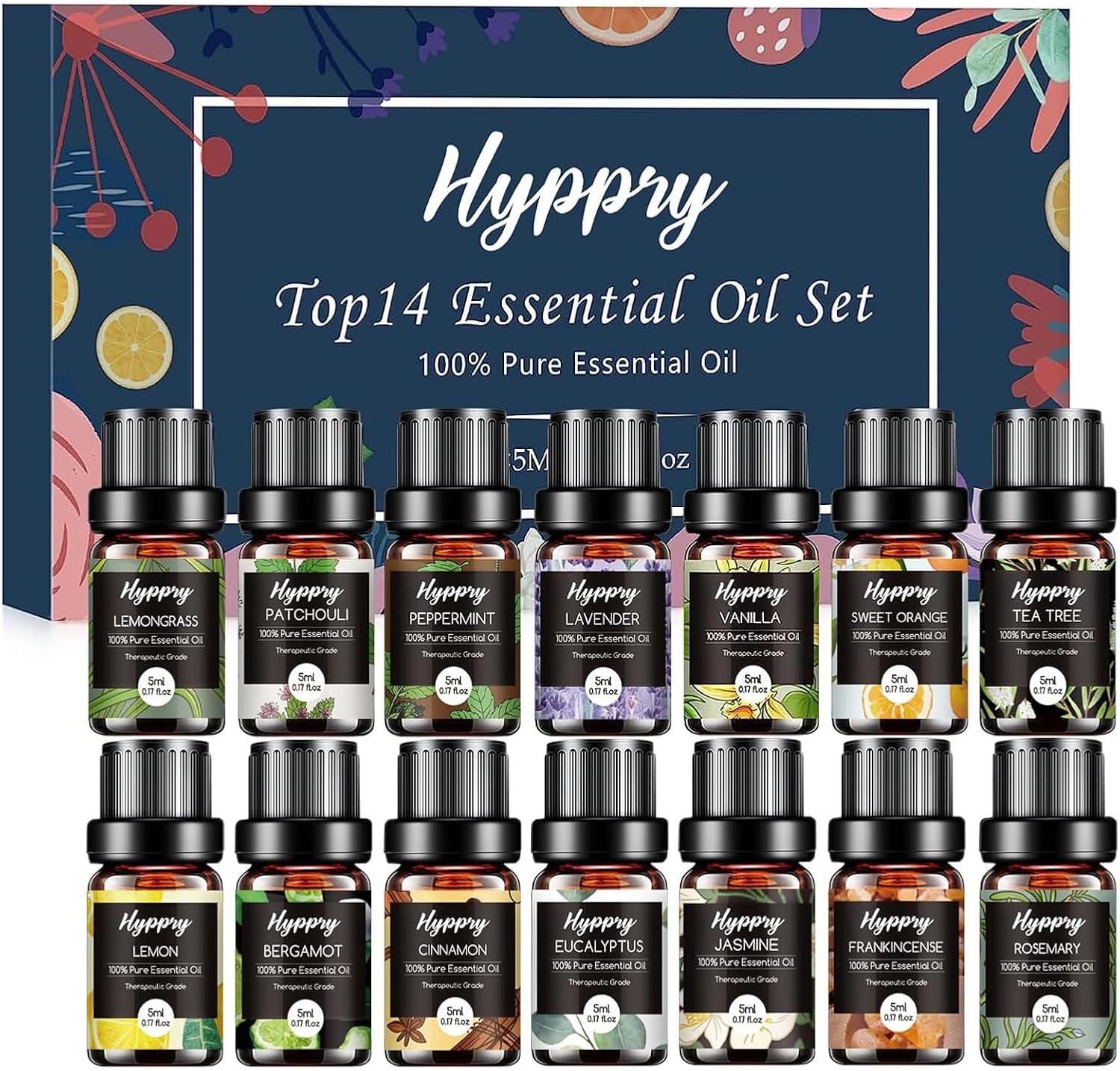 Aromatherapy & Craft Essential Oils Set – Pure Oils for Diffusers, Candles, Soaps & Home Scents