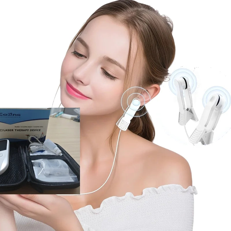 Medical Grade Vagus Nerve Stimulator Tvns Device Ear Clip for Anxiety Panic Attacks and Sleep Aid